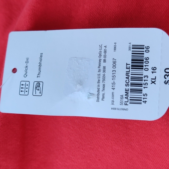 Xersion quick dry girls sweater size XL color red - Picture 8 of 9